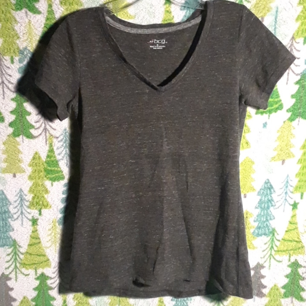 Grey V-Neck